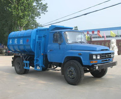 東風(fēng)140尖頭自裝卸式垃圾車