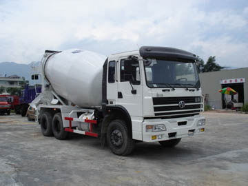 紅巖后八輪雙橋混凝土攪拌運(yùn)輸車(chē)