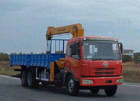 解放后八輪雙橋隨車(chē)吊(隨車(chē)起重運(yùn)輸車(chē))